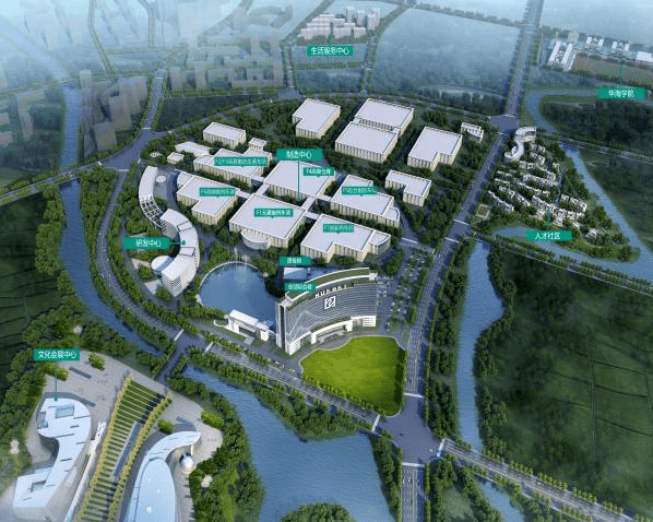 半岛体育主城区将建设四大产业园门头设计是这样的(图2)
